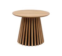 OSAKA - Table basse ronde finition chêne D50 Marron