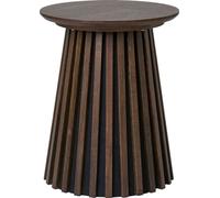 Osaka table d'angle Ø40cm placage chêne.