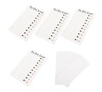 OSALADI 1 ensemble Bloc Notes de Multitâche de Planificateur de Tâches avec Cartes Vierges pour Maison Activités