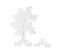 OSALADI 1 Ensemble Moule Silicone pour Présentoir de Bijoux Époxy Diy avec Support Branche Arbre pour Création Personnalisée et Artisanat