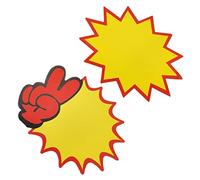 OSALADI 1 Jeu Étiquettes De Prix Colorées Stickers Promotionnels Pour Magasins Pour Attirer Clients Commerciaux Et De 100 Pièces