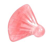 OSALADI 1 Pièce Pendentif Éventail Jade Naturel Rouge Accessoires de Bijoux Diy pour Colliers et Bracelets Décoration Vintage Précieuse