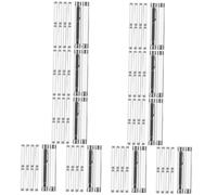 OSALADI 10 Ensembles Étuis À Stylos À Tube Cylindrique Étui À Stylo Unique Seul Cylindre Boite Rangement Plastique Tubes De Rangement pour Stylos Stylo Contenant Acrylique 10 Pièces * 10