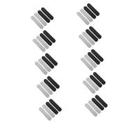 OSALADI 10 Ensembles Stylo Étui À Crayons Petit Vitrine À Crayons Papeterie Trousse À Crayons Plate Bureau Étui À Crayons avec Compartiments Petite Vitrine Titulaire Métal 4 Pièces * 10