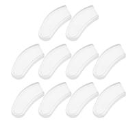OSALADI 10 Manchons en Silicone Antidérapants pour Pinces à Thé - Protections Résistantes à la Chaleur Compatibles Pinces Standard Lot de 10 pour Cérémonie du Thé Manipulation