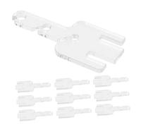 OSALADI 10 Pièces Adaptateurs de Tension pour Machine à Tricoter Accessoires de Tendeur de Fil Amovibles pour Précis Compatibles Addi King Express Installation Rapide et Usage
