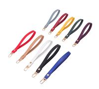 OSALADI 10 pièces Bracelet de Poignet Cuir PU pour Sac à Main Lanières Porte Clés Résistantes et Confortables Accessoires de Remplacement pour Sacs Porte et Pochettes