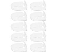 OSALADI 10 Pièces Monitor Mount Transparent Wall Shelf No Drilling Floating Holder for Security Cameras and Small Devices Indoor Outdoor