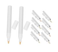 OSALADI 10 Pièces Paint Pens Refillable Empty Markers Round Tip For Rock Wood Ceramic Graffiti Paper Drawing And Travel-friendly Touch-up Set