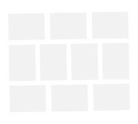 OSALADI 10 Pièces Plastiques Diy pour Résine Époxy Film Protecteur Transparent Matériaux Artisanaux Décoratifs Durable et Facile à Découper