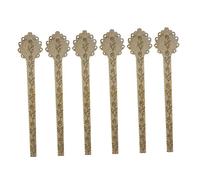 OSALADI 10 Pièces Règle à Dessin Multifonction Vintage avec Marque Page Outil pour Étudiants Décor Bronze