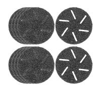 OSALADI 10 Têtes de Rouleau de Râpe Électrique pour Pieds Accessoires de Soin des Pieds Rouleaux Abrasifs Ronds Gros Grains Lot de 10 Pièces Pédicure Professionnelle