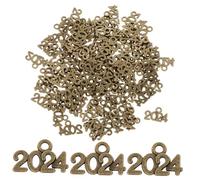 OSALADI 100 Pièces Charms pour Pendentifs Vintage pour Bracelets Colliers DIY