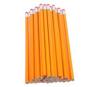 OSALADI 100 pièces Lot de Crayons Hb avec Gomme Rouge Bois Naturel Crayons à Usage pour Bureau et Dessin pour Étudiants et Artistes