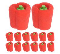 OSALADI 100 Pièces Mini Pepper Shaped Erasers For Tpr Fun Vegetable Erasers For Classroom Rewards Drawing And Writing Correction Safe And Stationery
