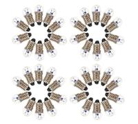 OSALADI 100 Pièces Miniature Ampoules à Vis Lot pour Expériences Scientifiques et Circuits Éducatifs Stem