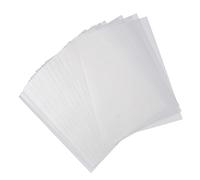 OSALADI 100 Pièces Papier Calque Transparent Sulfureux pour Dessin Croquis et pour Travaux Manuels et Transferts Créatifs