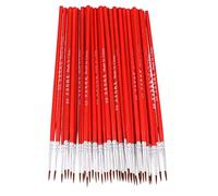 OSALADI 100 Pièces Pinceaux de Détail Nylon pour Peinture Outils de Nail Art et Aquarelle pour Projets Artistiques Maquillage des Ongles