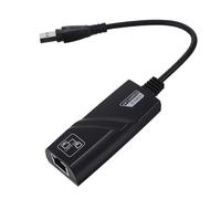 OSALADI 1000m Adaptateur USB à Ethernet Gigabit Filaire Rapide pour Pc Et Laptop Compatible avec Divers Appareils Couleur Noire