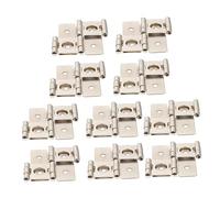 OSALADI 10pièces Charnière à Double Effet Charnières De Portail Armoire Angle De Porte Pour Paravent De Moustiquaire Fer