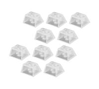 OSALADI 10pièces Clavier Mécanique Transparent Keycap Décoration Éclairante pour Gamers Et De Claviers