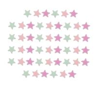 OSALADI 10pièces Confettis De Table Breloques Nœud Rose Capuchons De Perles Acryliques Transparentes Breloques Nœud Pour Ongles Vermicules Roses Et Blancs Nail Art