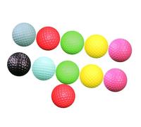 OSALADI 11 Pièces Balles D'entraînement de Golf PU Mousse, Colorées
