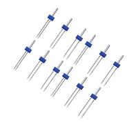 OSALADI 12 pièces Aiguilles Doubles pour Machine à Coudre Kit Accessoires Durables Compatibles Couture Maison et Atelier