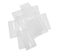OSALADI 12 Pièces Cales de Nivellement pour Meubles, Cales de Mise à Niveau en Plastique Blanc, Base Antidérapante, pour Tables et Chaises, Sols Inégaux