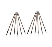 OSALADI 12 pièces Pinceaux Calligraphie Chinoise pour Entraînement Scolaire Pinceaux Encre Peinture Multifonctions Kit Débutant et Avancé pour Écriture et Dessin Style Chinois