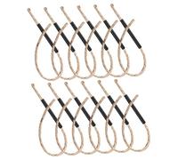 OSALADI 12ensembles Corde Allumage De Camping De Cordes Pratiques Pour Feux De Camp Barbecue Et Situations Urgence Léger Et Résistant Au Vent