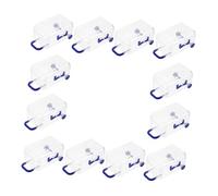 OSALADI 12pièces Lot De Boîtes à Bonbons Forme De Valise Transparente Mini Boîtes Cadeaux Décoratives Pour Mariage Et Fêtes
