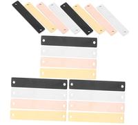 OSALADI 12pièces Plaques Identité Vierges Métal à Graver Pour Animaux De Foyer Pendentifs De Collier à Personnaliser Accessoires De Bricolage Et Durables