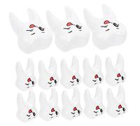 OSALADI 15 Pièces Dents Plastique Cartoon pour Garçon Fille Accessoires Art Artisanat pour Filles Garçons