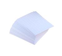 OSALADI 150 pièces Cartes Index Lignées Multicolores pour Notes et Révisions Lisse Pratiques pour Bureau École et Maison Couleur Aléatoire Couleur Aléatoire