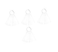 OSALADI 150 Pièces de Planches D'entraînement Manucure en Plastique Transparent, Éventail Nuancier pour Ongles, Outils de Contraste de Couleur, Accessoires Nail Art pour Salon et Usage