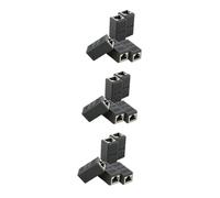 OSALADI 15pièces Coupleurs Ethernet in-Line Blindés Femelle à Femelle Noir Adaptateur pour Extension De Câble Cate