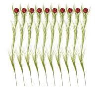 OSALADI 16 Brins D’Herbe Pampa Artificielle Séchée pour Décoration Bohème Centre de Table Automnal et Garniture de Vase Couleur Naturelle Beige pour Noël Thanksgiving et Intérieur