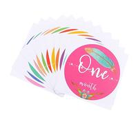 OSALADI 1ensemble Décalcomanies De Mois Pour Stickers Photo Pour Immortaliser De à Mois Souvenirs Et