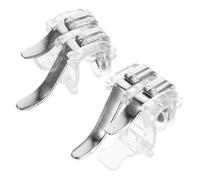 OSALADI 1paire Manette De Jeu Mobile Légère Avec Déclencheurs Sensibles Pour Téléphone Contrôleur Polyvalent Pour Jeux Mobiles Compatible Plupart Des Smartphones