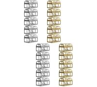 OSALADI 2 Ensembles Boîte À Bonbons Transparentes Support De Stockage Durable Pour Mariage Présentoir Créatif Pour Confiseries Et Petits Accessoires 10 Pièces * 2