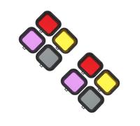 OSALADI 2 Ensembles Filtres De Rechange pour Friteuse sous-Marine Macro Filtres pour Cendrier sans Fumée pour Plongée en Profondeur Lentille De Plongée sous-Marine Lentille De 4 pièces * 2