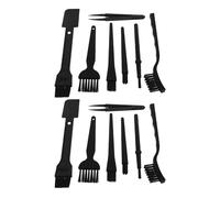 OSALADI 2 Ensembles Kit De Nettoyage Électronique Mini Pinceau De Nettoyage Brosse Antistatique Outil De Clavier du Clavier D'ordinateur Black