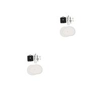 OSALADI 2 Ensembles Moule à Horloge Silicone Diy Complet pour Création Horloge Murale Outils de Bricolage Flexible et pour Projets Quotidiens