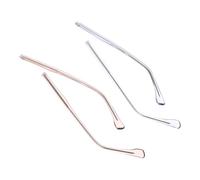 OSALADI 2 Ensembles Transparent Metal Glasses Arms Replacement Durable Eyeglass Frame Repair Kit With Crystal Design For Men And Women