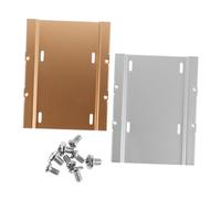 OSALADI 2 Pièces Aluminium Alloy Hard Drive Mount Tray for Rear Panel Slot to SSD Holder Easy Installation and Heat Dissipation Metal Bracket