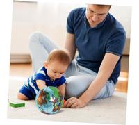OSALADI 2 pièces Ballons Gonflables Éducatifs pour Tout-petits Globe Terrestre avec Carte Du Monde Colorée Jouets Géographiques Portables pour Bébés et Garçon Fille