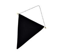 OSALADI 2 Pièces Bannière Suspendue pour Badges Émail de Noir pour Affichage de Broches et Collection de Pins Décoration Multifonctionnelle pour Événements et Fêtes