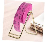 OSALADI 2 pièces Distributeur de Tickets Acier Inoxydable Porte Tickets Doré Pratique pour Billets de Cinéma de Table de pour Bureau et Comptoir