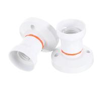 OSALADI 2 pièces Douille Ampoule Double Usage Support Plafond Résistant Haute Température Lot de Adaptateurs pour Ampoules à Vis et Baïonnette et Pratique pour Lampes Vintage